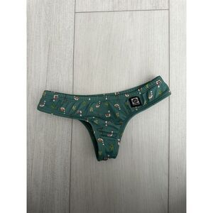 Jolyn‎ Duke Bikini Bottom Sz XS - Green Alpaca Cactus Print